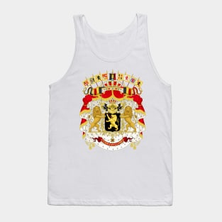 Great coat of arms of Belgium Tank Top